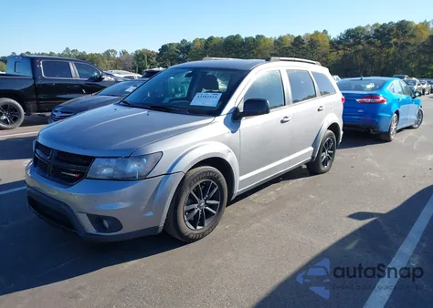 2019 Dodge Journey Se из США, поврежденный, VIN 3C4PDCBB0KT863583